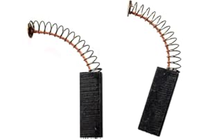 SAGASAVE 1 paire de balais de charbon pour moteur électrique, 6,3 x 11 x 32 mm