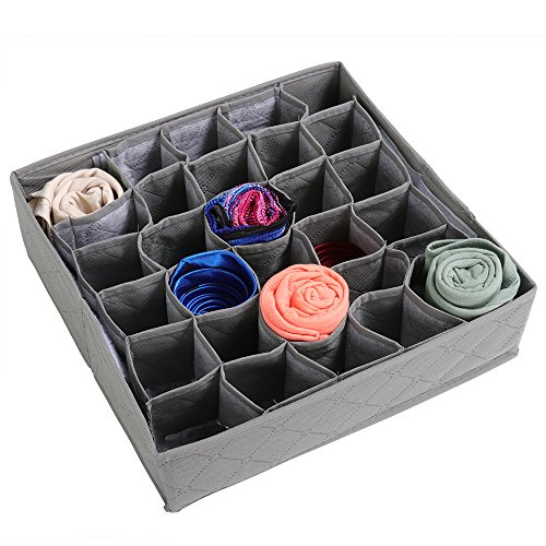 TRIXESA Aufbewahrungskasten Für Socken Krawatten Unterwäsche Schublade Garderobe Ordnungssystem Behälter - 2