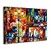 Produktbild ChunWeiD Beautiful Scenery Oil Paintings Painted Canvas Prints Picture Painting for Home Decorations Wall Art Decor Abstract Artwork