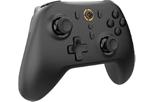 Cosmic Byte Blitz Tri Mode Controller for PC, Hall Effect Triggers, 1000Hz Polling Rate, Adjustable Vibration, Turbo & Auto Turbo, Upgraded with Gyro, TMR Joystick, Software and Charging Dock Support (Black)