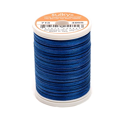 Sulky330 yd 12 Weight Blendables Thread, Royal Navy