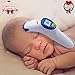 Medical Digital Thermometer [Nano Infra Red Model] Rapid Quick Scan Algorithm - Non Contact - 20 Memory Recall - Forehead Basal Temporal Device