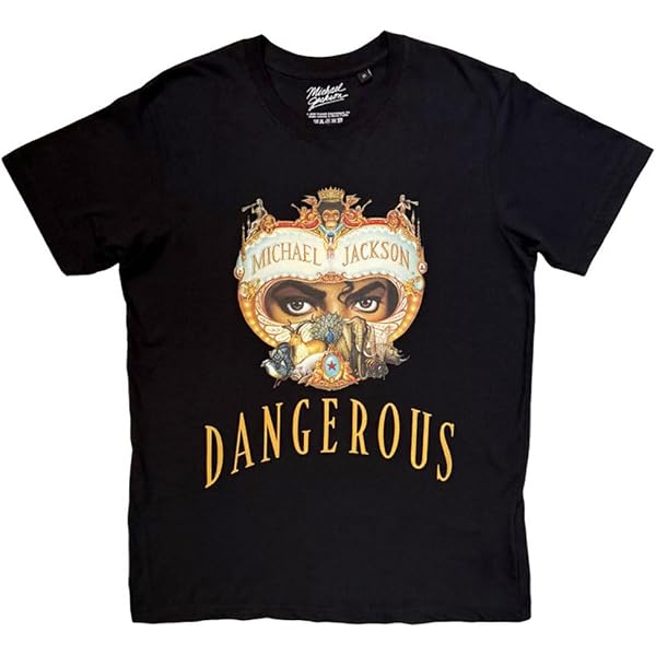 Michael Jackson Dangerous Official Tee T-Shirt Mens Unisex (XX