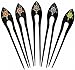 Wooden Hair Pin with Flower Motif
