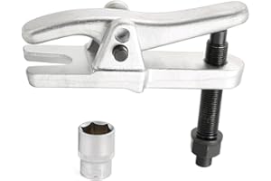 RDRUSEAN Ball Joint Puller Splitter Ball Joint Separator, 1-1/8" to 2-1/8" Ball Joint Removal Tool for Separating Ball Joints Arms Tie Rods on Most Cars and Light Trucks,Ball Joint Puller with 1/2" Socket