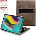 Produktbild reboon Hülle für Samsung Galaxy Tab S5e Wi Fi Tasche Cover Case Bumper | in Braun Wildleder | Testsieger
