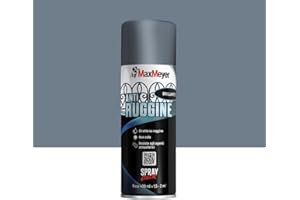 MAXMEYER Spray Antiruggine Brillante R7040 Grigio 0.400L