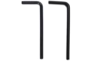 Musiclily Basic 1/8" Insexnyckel i Stål för USA Standard Fender Truss Rod Adjustment, Svart (2 st.)