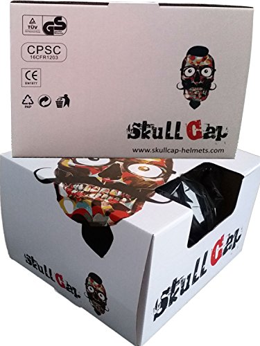 Skullcap® BMX Helm ☢ Skaterhelm ☢ Fahrradhelm ☢, Herren | Damen | Jungs & Kinderhelm, schwarz matt & glänzend - 5