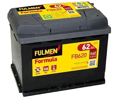 Fulmen - Batterie voiture FB620 12V 62Ah 540A - Batterie(s) - 556400048 ; 5