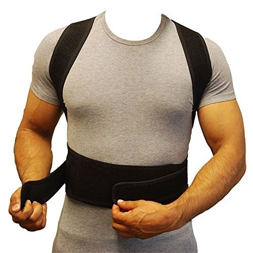 Geradehalter Rücken Bandage zur Haltungskorrektur bei Rücken Schulterschmerzen Damen und Herren von ZJchao - 4