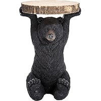 Kare Design 76375 - Mesa auxiliar, diseño de oso