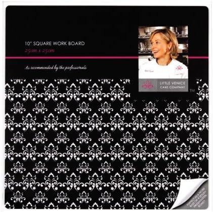 Little Venice Cake 10-inch Square Clear Work Board