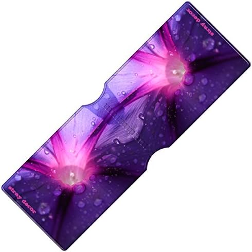 Stray Decor (Purple Flower) Travel, Credit, Oyster Card Holder / Bus Pass Wallet