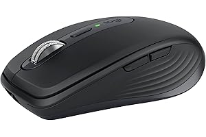 Logitech MX Anywhere 3S Ratón Inalámbrico Compacto, Desplazamiento Rápido, 8K DPI, Clics Silenciosos, Botones Programables, U