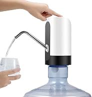 Konquer TimeS KTS Automatic Wireless Water Can Dispenser Pump for 20 Litre Bottle Can,Black