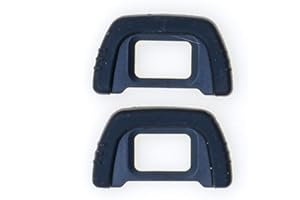 PROtastic® Replacement DK-21 Eyecup for Nikon D80 D90 D200 D600 D610 D750 D7000 DSLR Cameras (2 Pack)