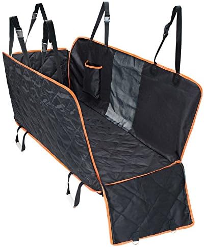Paladou Dog Seat Covers, Large Back Seat Covers With Hammock, Car Rear Seat Cover For Dogs,Or Pet Cat, Heavy Duty&amp; Waterproof,Nonslip&amp; Scratch proof, for Trucks, SUV, Vehicle etc
