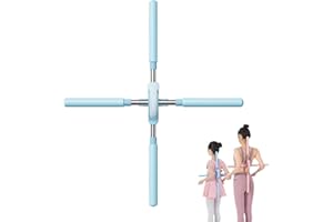 S-JIANG Yoga Sticks Training für Haltungskorrektur, Buckelkorrektur Stick, Haltungskorrektur Sticks Yoga offener Rücken, Dehnwerkzeug mit Stockschnalle für Jugendliche Studenten Erwachsene