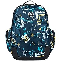 Quiksilver Schoolieii M Bkpk BYJ6 Mochila Grande, Hombre, Navy Blazer, One Size