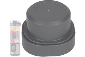 FUKAISU Couvercle Lame et Bouchon Récipient pour Ninja Blast Blender Portable, Couvercle Antifuite Pièces Rechange Accessoires Compatibles avec BC100 BC151 CL155 CO155 Série (Gris)