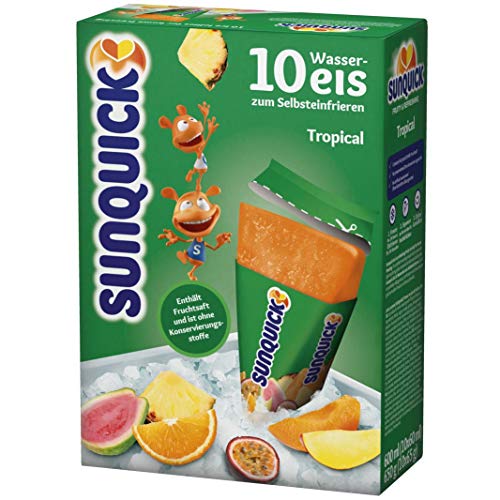 Preisvergleich Produktbild Sunquick Wassereis Tropical 3er Pack (30x60ml)