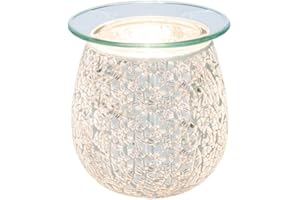 airpure The Mosaic Silver Electric Wax Melt Oil Melter Burner with Backlight