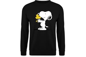 Spreadshirt Peanuts Snoopy Und Woodstock Unisex Pullover