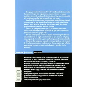 La educación de las virtudes humanas
