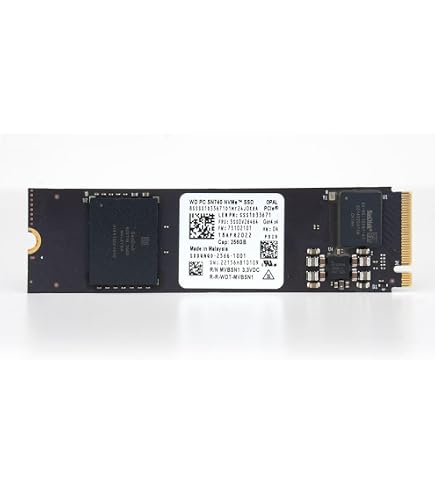 KIOXIA Toshiba 512GB SSD XG6 PCIe Gen3 NVMe M.2 2280 KXG60ZNV512G