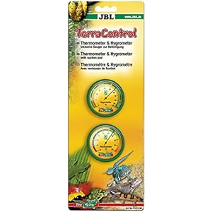 JBL Terra Control 61517 Thermometer und Hygrometer inkl. Sauger für Terrarien