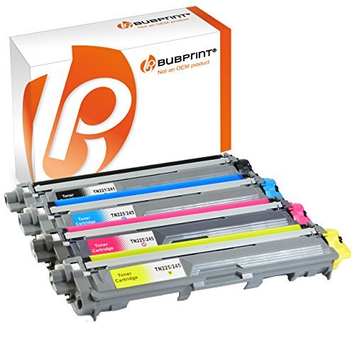 4 Toner kompatibel für Brother TN-241 TN-245 black cyan magenta yellow Brother DCP-9020 CDW HL-3170 CDW MFC-9330 CDW 9340 CDW 9130 CW 9140 CDN