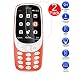 Produktbild MaxKu Nokia 3310 2017 Schutzfolie, [2 Stück] Glasfolie Hartglas 9H Hardness Panzerglas Displayschutz Anti-Kratz Displayschutz für Nokia 3310 2017