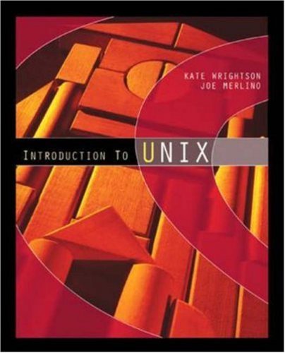 Introduction To UNIX by Kate Wrightson (2002-11-04) francais Introduction To UNIX by Kate Wrightson (2002-11-04) francais