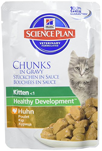 Hills Pet Nutrition S.L. SP Feline Kitten Pollo 12 Bolsitas X 85G 604034 * 1000 g