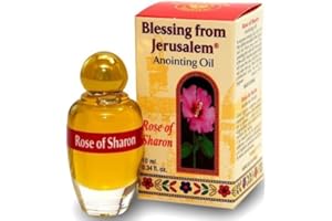 EIN GEDI Rose Rosa di Sharon unzione benedizione dell'olio, di Gerusalemme, stordimento odore 10ml