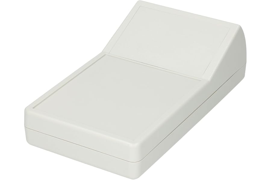 R-TECH 300396 ABS Handheld Enclosure Sloped Grey 189x104.5x59