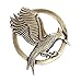 Price comparison product image The Hunger Games Movie Mockin Mockingjay Prop Replica Pin Brooch Movie Inspired Badge Catching Fire Cosplay Fancy Dress Jewellery - Antique Bronze Plated
