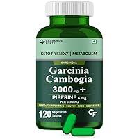 Carbamide Forte Garcinia Cambogia 3000mg for weight loss supplement, 60% HCA & Chromium Per Serving - 120 Veg Tablets