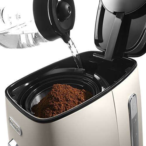 De’Longhi ICMI 211.W DISTINTA Filterkaffeemaschine, Weiß - 2