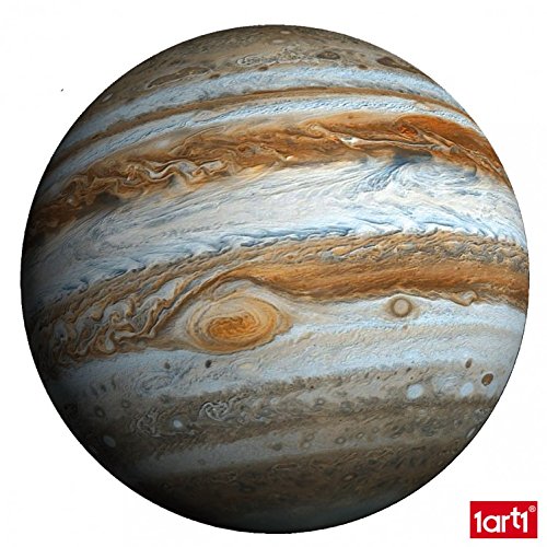 1art1 88299 Der Weltraum - Der Planet Jupiter Wand-Tattoo Aufkleber Poster-Sticker 38 x 38 cm