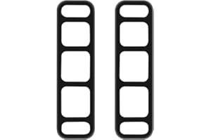 JANSITE Sangles de Montage en Caoutchouc pour Miroir de Voiture à écran Tactile Dash Cam pour Tous Les miroirs Dash Cam (2 PC)