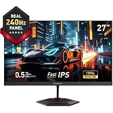 GAMEBOOSTER GB-27F240FF 27" FHD Fast IPS RGB Gaming Monit&ouml;r 240Hz 0.5ms Siyah