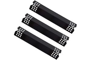 LOKHING 97371 (Paquete de 3) Reemplazo de la Placa calefactora de acero de Porcelana para Campingaz, Landmann, Char-Broil y Otros Modelos