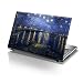 Produktbild TaylorHe Folie Sticker Skin Vinyl Aufkleber mit bunten Mustern für 15 Zoll 15,6 Zoll (38cm x 25,5cm) Laptop Skin van gogh starry night