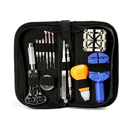 MCTECH Professionelles Uhrenwerkzeug Set 13-teiliges mit Nylontasche