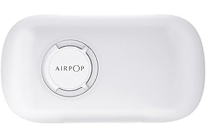 AIRPOP Pocket Case for Reusable Face Mask, Suitable Pocket Face Mask Reusable Kids Face Masks, Portable Carry Case for Mask, White