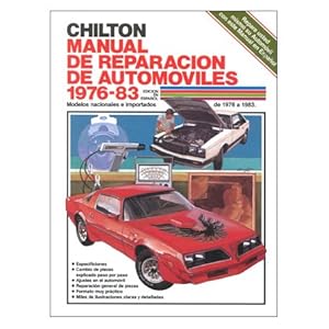 Chilton's Spanish-Language Auto Repair Manual 1976-83 (Chilton's Spanish-Language Manuals)