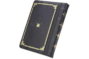 Enjoy-Unique, custodia a libro in pelle poliuretanica, ideale per eBook reader da 6 pollici Sony, Kobo, Pockbook, Nook e Tolino, colore nero