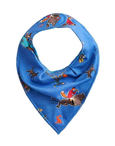 Baby Joules Boys Bibby - Jolly Blue Print